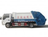 Japan Isuzu 5 Tons Hydraulic Garbage Compactor Truck