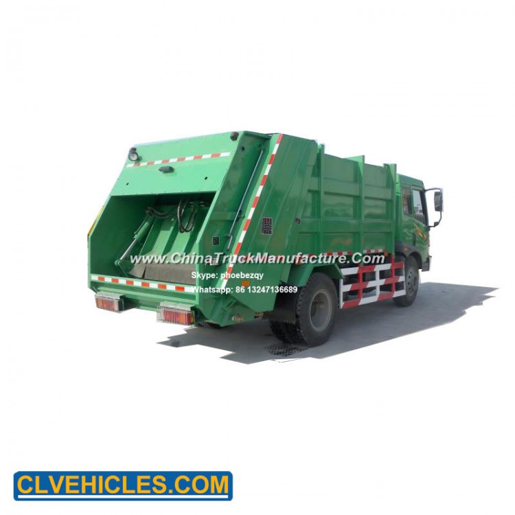 Chinese Factory FAW Compressed Garbage Truck for Sale