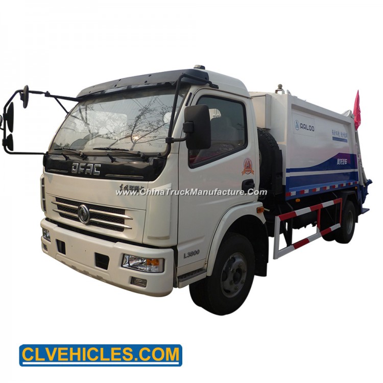 Waste Collection Compactor Vehicle Compressed Garbage Truck