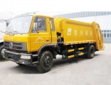 Manufacturer Dongfeng 4*2 190HP 12cbm Rhd Compressed Garbage Waste Compactor Truck