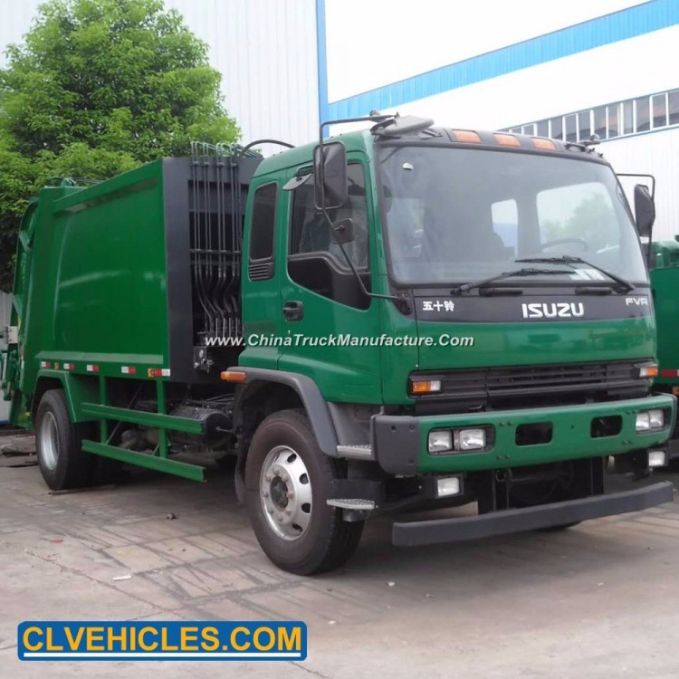Isuzu 4X2 10m3 Compress Compactor Compressed Waste Garbage Truck