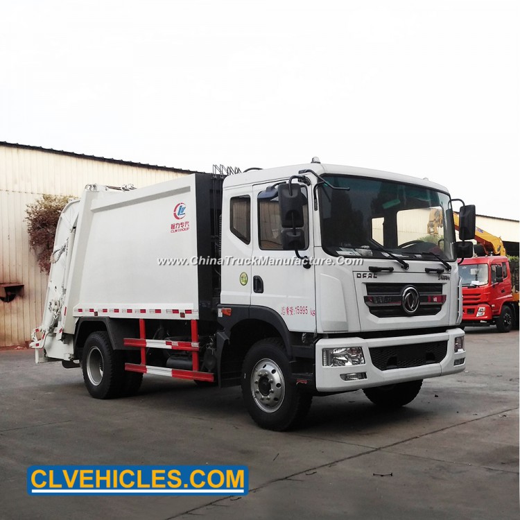 12m3 8 Ton Capacity Garbage Compressor Truck for Sale