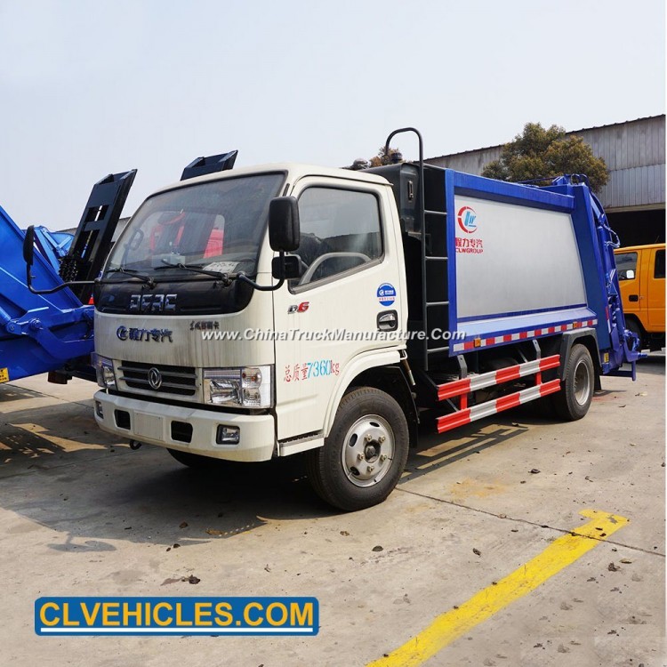 10m3 Food Waste Truck Refuse Compactor Truck