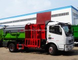 Side Load Bin Lifter Refuse Collection Food Waste Compactor Vehicle Garbage Truck