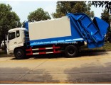 Dongfeng Factory 4*2 12m3 Cheap Price Rear Loader Refuse Compressed Compactor Garbage Truck