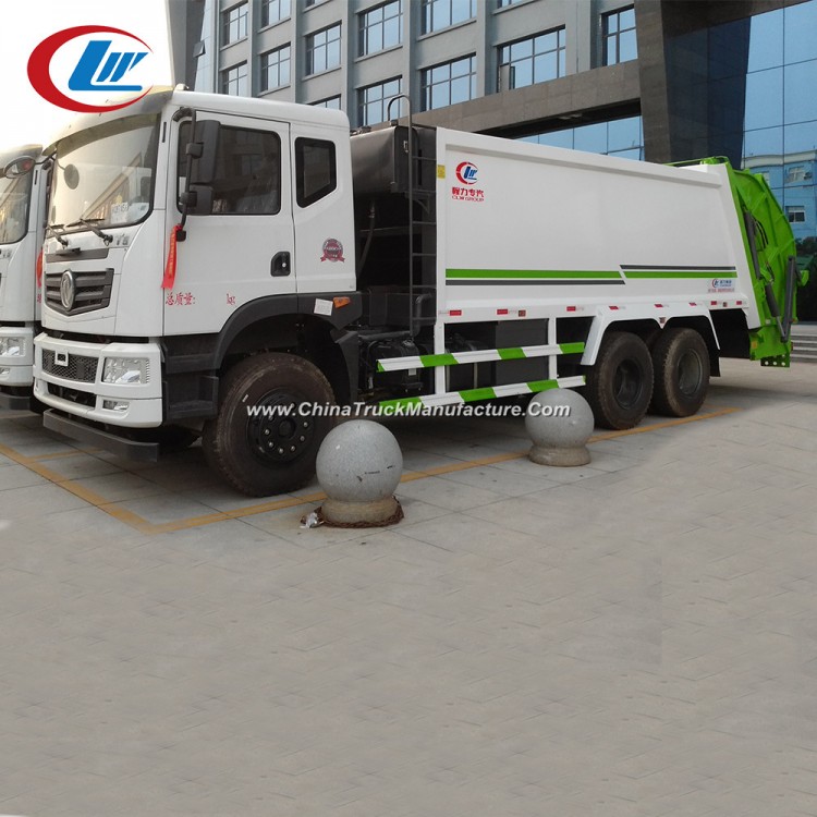 16m3 Waste Bin Compactor Recycling Garbage Can Cleaning Truck