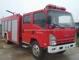 Isuzu 190HP Euro IV 700p 4000L 5cbm Water Fire Fighting Truck Emergency Vehicle