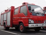 Isuzu Light Duty 100p 3000 Liter Water Tank Fire Truck