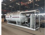 China 25000litres LPG Filling Skid LPG Gas Station LPG Skid