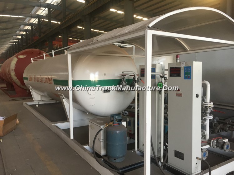 Chengli 25000L High Pressure Mobile LPG Filling Skid for Nigeria