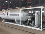 25000liter Liquefied Petroleum Gas Bottling Filling Plant LPG Skid Station
