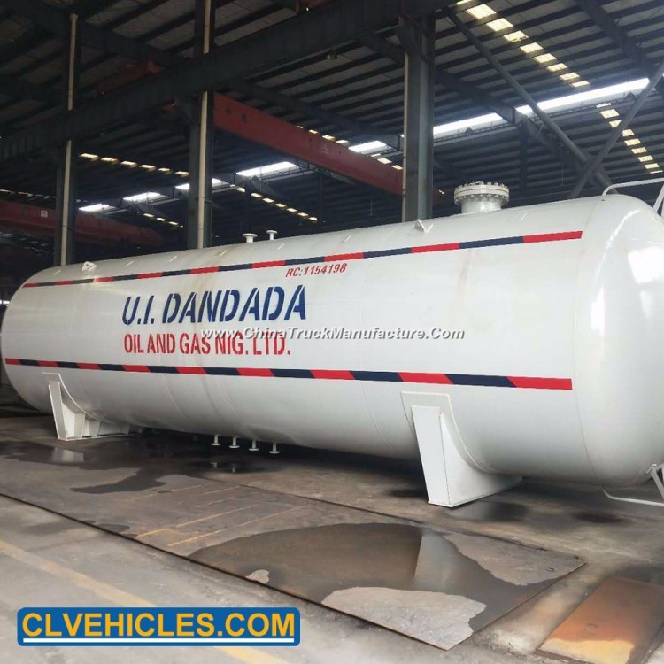 80000L LPG Tanker 80cbm LPG Gas Tank 40 Tons LPG Storage Tanker Bulk LPG Storage Tank
