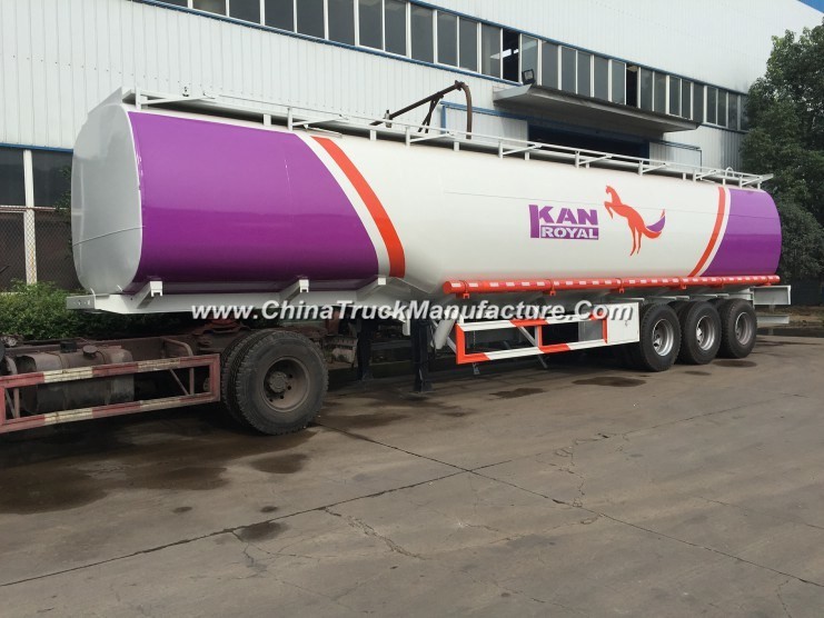 High Quality 46000L 3axle Fuel Tanker Semi Trailer for Manufacturer