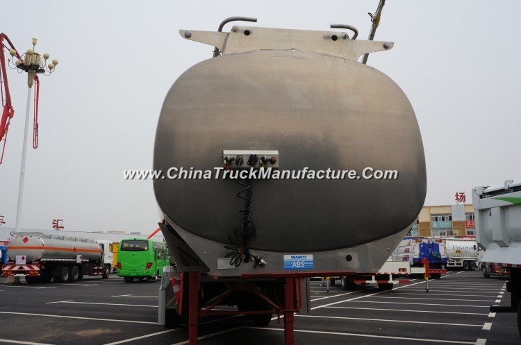 High Quality 50000L Aluminium Alloy Petrol Transport Tank Semi Trailer