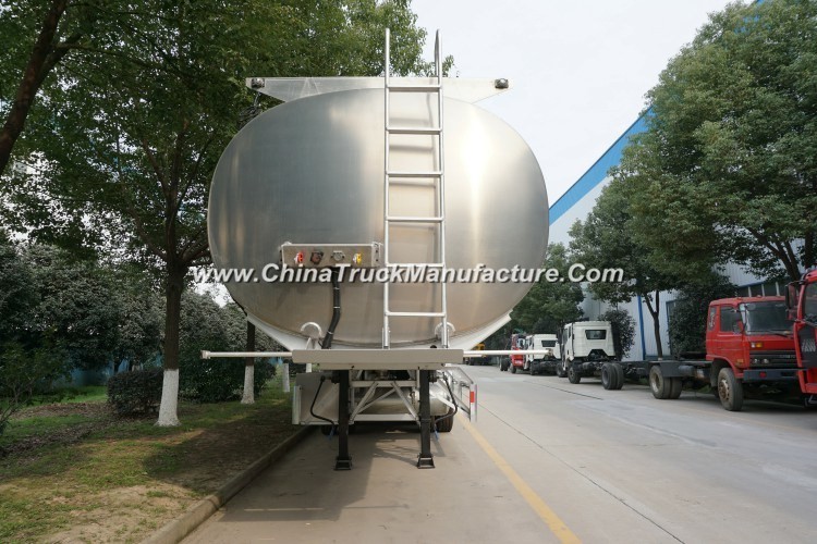 Chengli 45000L 3axle Aluminium Alloy Fuel Tank Trailer