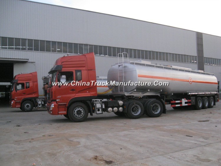 Dongfeng Tractor Head Truck with 42000L Fuel Transport Trailer