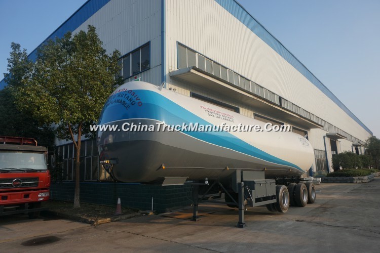 New Design 59000L LPG Tanker Semi Trailer for Africa Market
