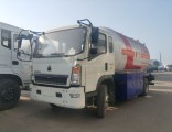 HOWO 8000L 4X2 LPG Filling Transport Truck with Filling Flow Meter