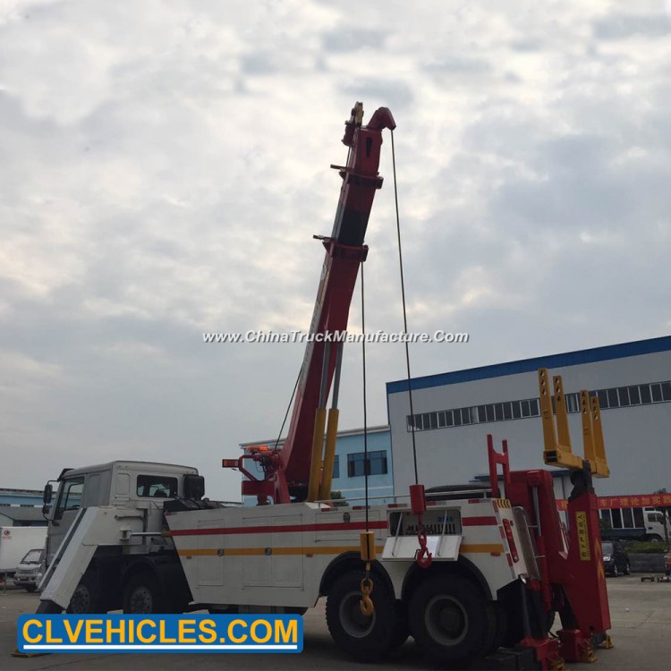 HOWO 50 Ton Boom and Underlift Separated Wheel-Lift Wrecker