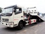 4*2 5 Tons Flatbed Wrecker Recovery Tow Rescue Trucks for Sale