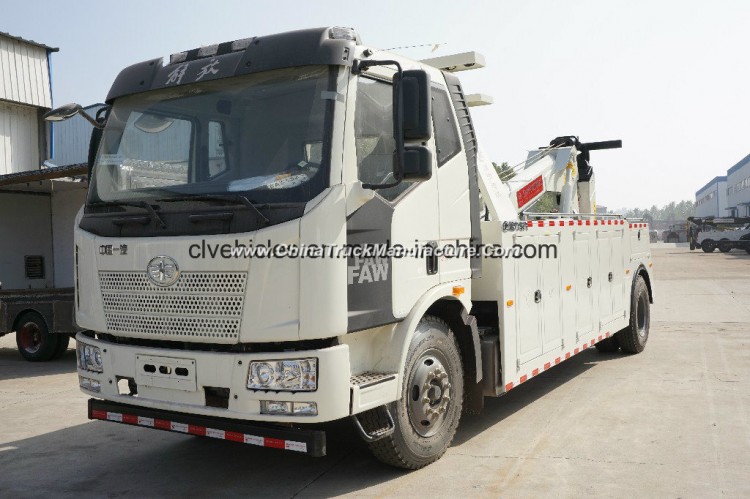 FAW Integrated Line of Wrecker Towing Truck