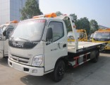 3 Tons Tow Rollback Low Flat Bed Tow Truck Wrecker Sale