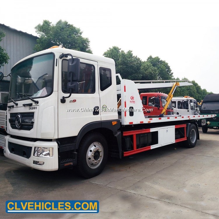 China 10 Ton Wrecker Tow Truck Towing Platform Trucks for Sale