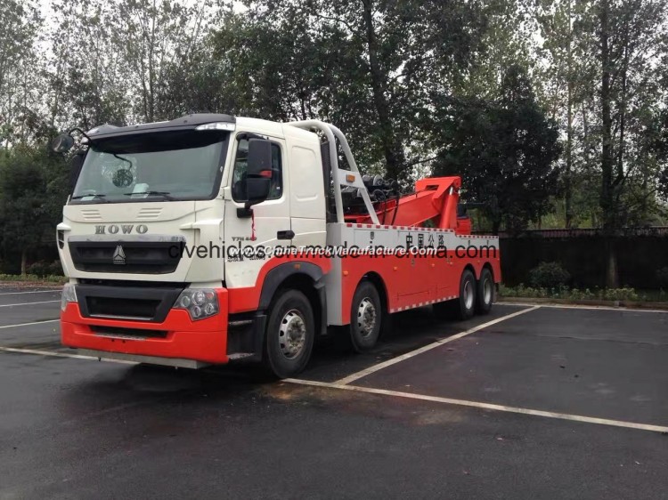 25 Ton HOWO Integrated Line of Wreker Towing Truck