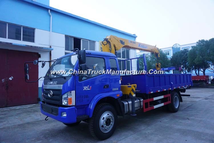 Foton 4X2 5tons Knuckle Truck with Crane