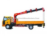 2018 New Products Sinotruk HOWO 4X2 Telescopic Boom Crane Mounted Truck