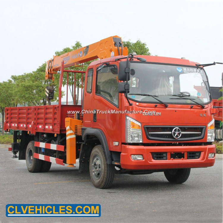 8m Mobile Pickup Cargo Truck Crane with Good Condition