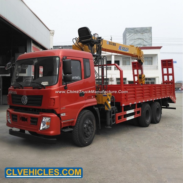 Dongfeng 12 Tons Truck Lift Lorry Crane Mobile Crane Price