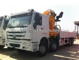 20ton 8X4 Sinotruck HOWO Construction Knuckle Boom Truck Mounted Crane