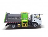 Yuejin 4X2 7 Cbm 125 HP Garbage Compactor Truck