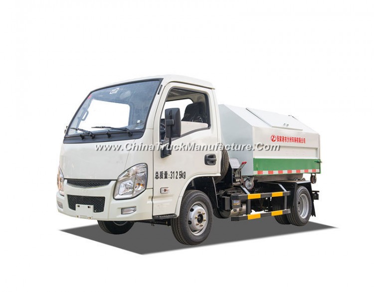 MD5030zxx 4X2 1.5 Ton Detachable Container Type Garbage Truck