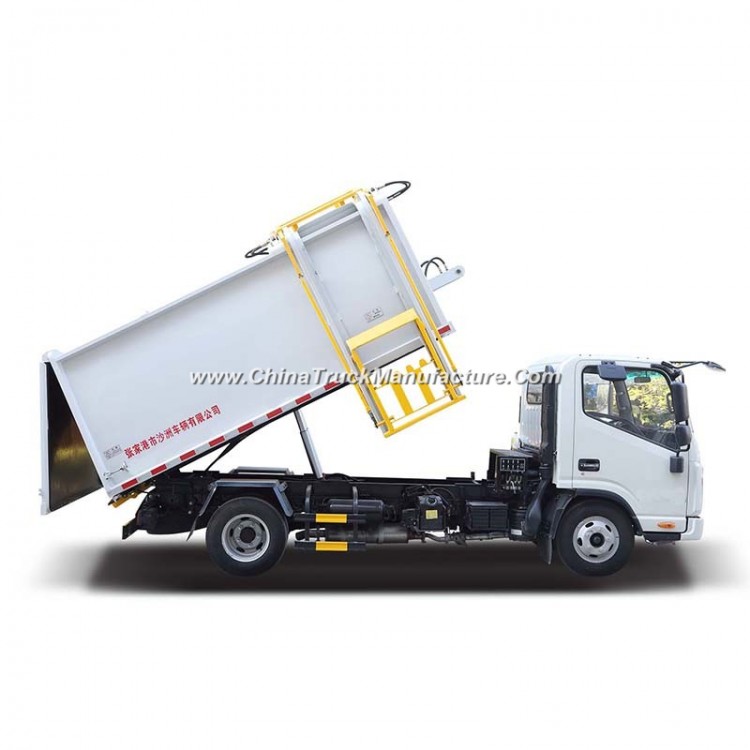 7 Cbm Hang Barrel Garbage Collecting Truck with JAC Chassis