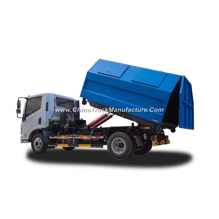 Yuejin Naveco 8 Ton 7 Cbm Detachable Garbage Truck