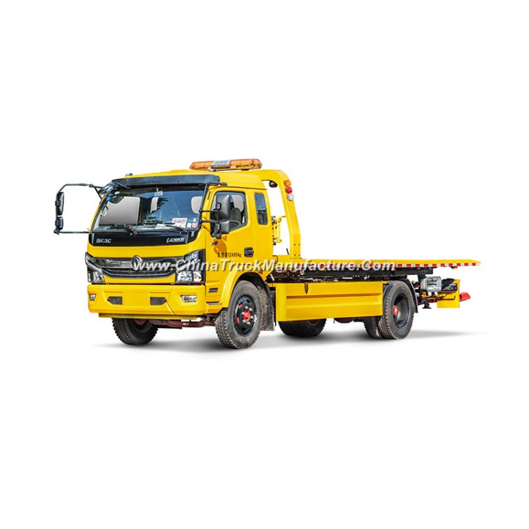 Dongfeng 4X2 12 Ton Platform Type Wrecker with Rear Lifting System