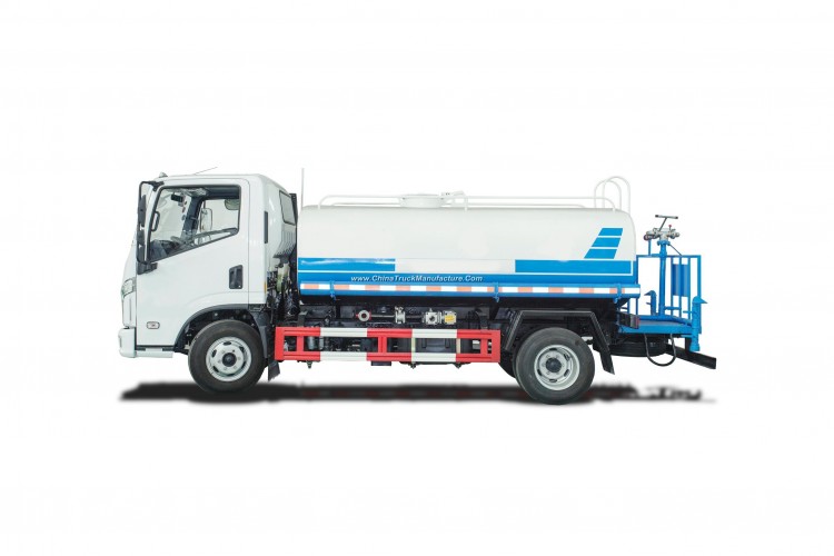 125 HP 4X2 4000L 4 Cbm Water Sprinkler Tank Truck