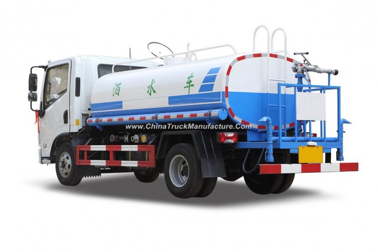 4000L 8ton Yuejin Stainless Steel Water Tank Truck