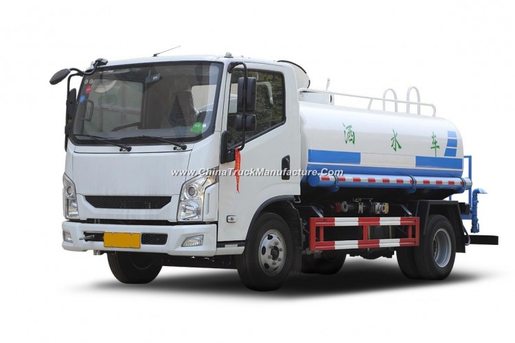 4X2 125HP 4000L Stainless Steel Water Tank Truck