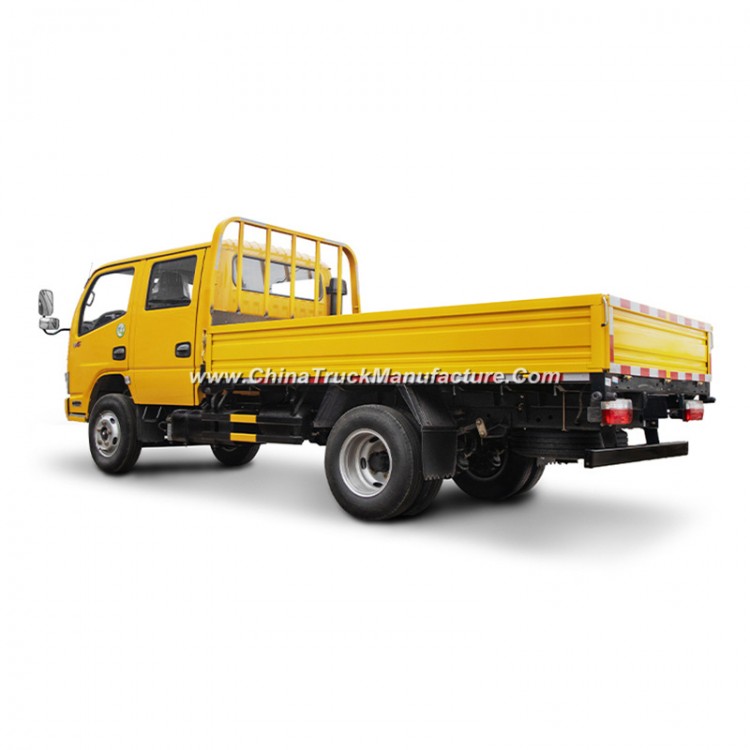 4X2 5 Ton 109HP Dongfeng Double Cabin Light Truck