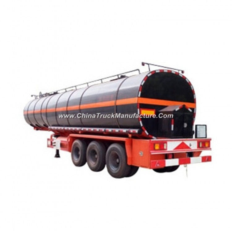 Chengli 3-Axle 35000L Emulsified Asphalt Bitumen Transport Tank Semi-Trailer