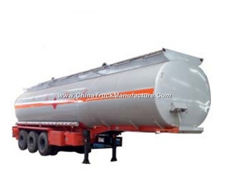 Chengli Heavy Duty 3-Axle 42 Cubic Meters Aluminum Alloy Oil Tanker Trailer