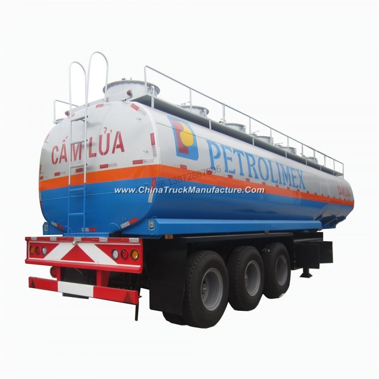 Chengli Cheaper Price 3 Axles Aluminum Stainless Steel Fuel Tanker Semi Trailer 36000 Liters 40000 L