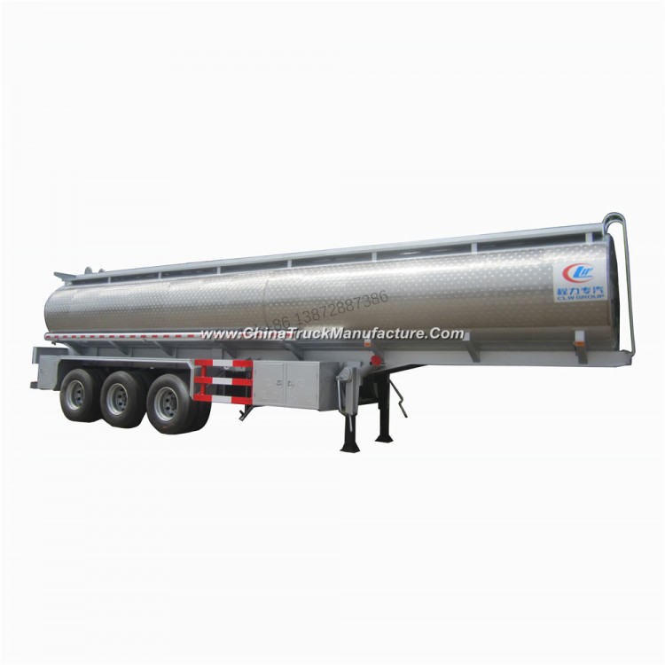 3 Axles Stainless Steel 304 Material 30000 Liters Fuel Bowser Trailer for Sale