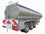 3 Axles Fuwa Axles Mobile 30000 Liters 40000 Liters Small Fuel Tank Trailer Fuel Tank Capacity in Tr