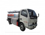 China Dongfeng 4X2 Capacity 3-5m3 Fuel Tank Truck Supplier