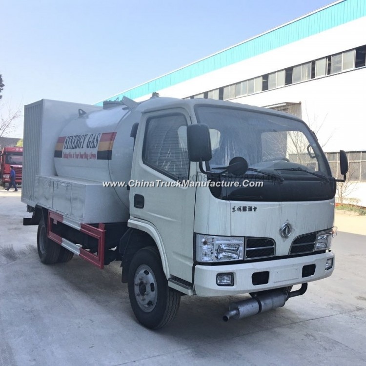 Good Quality Small Dongfeng 4X2 or 4X2 Type 55000liters LPG Truck Price