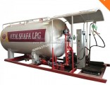 Small 5-10m3 Mobile LPG Filling Station with LPG Scale